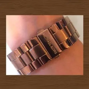 Michael Kors Bel Aire Rose Gold Tone Watch Accesory Michael Kors Women main image 2